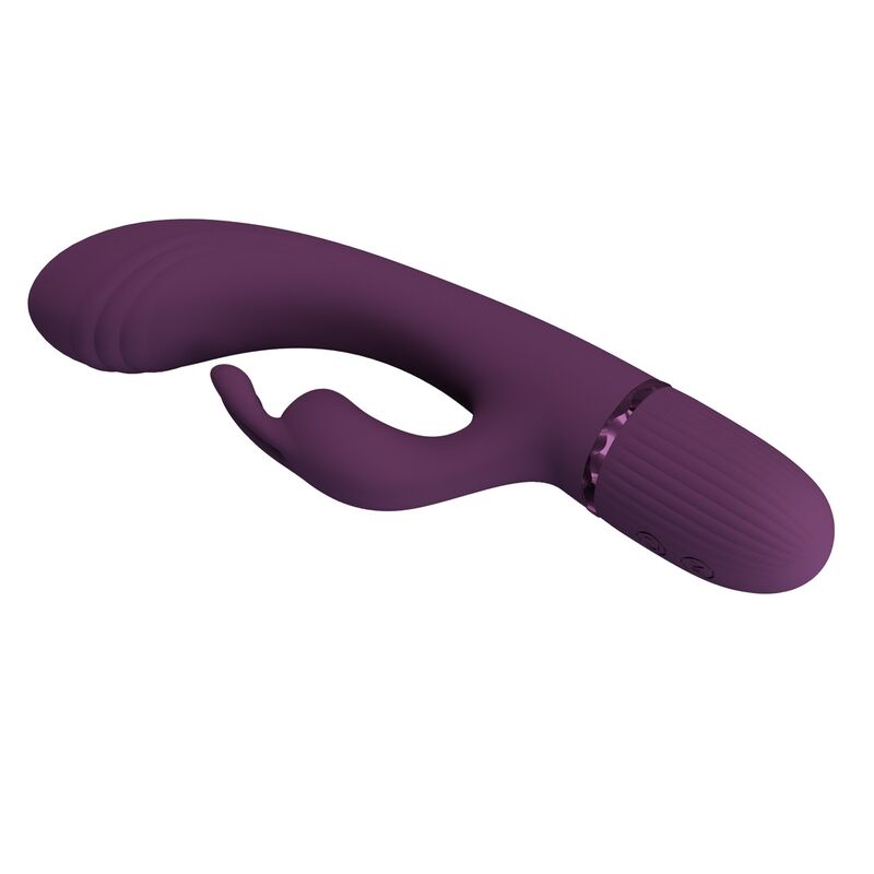 PRETTY LOVE - ROCCO VIBRADOR RABBIT RECARGABLE 10 FUNCIONES MORADO 9 PRETTY LOVE - ROCCO VIBRADOR RABBIT RECARGABLE 10 FUNCIONES MORADO - Imagen 9