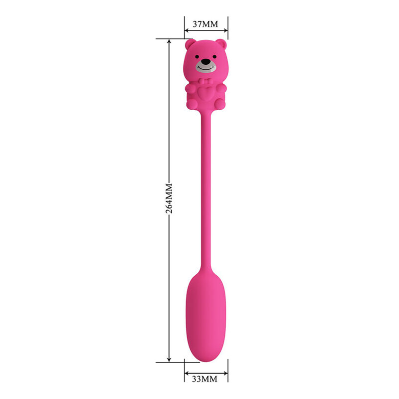 PRETTY LOVE - OLSON HUEVO VIBRADOR CON MANDO POR CABLE RECARGABLE ROSA 10 PRETTY LOVE - OLSON HUEVO VIBRADOR CON MANDO POR CABLE RECARGABLE ROSA - Imagen 10