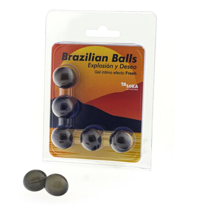 TALOKA - BRAZILIAN BALLS GEL EXCITANTE EFECTO FRESCOR 5 BOLAS 6 img 233529 e8284ed0f56e3330f6a857fc6b0d9adb 1