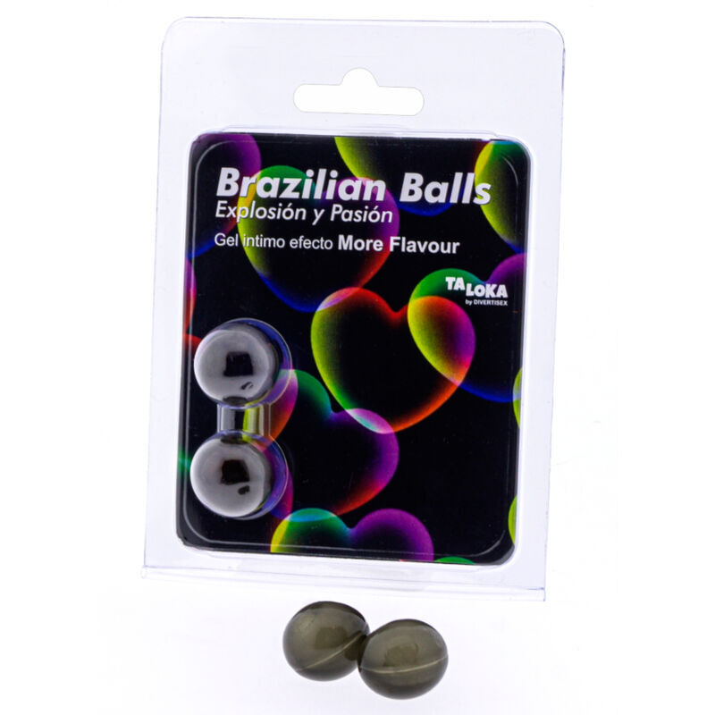 TALOKA - BRAZILIAN BALLS GEL EXCITANTE EFECTO MORE FLAVOUR 2 BOLAS 6 img 233534 c27424487167415abbb1b9e920e565d9 1