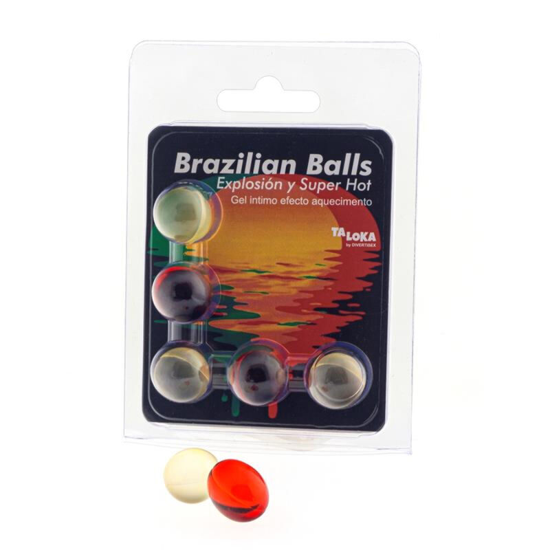 TALOKA - BRAZILIAN BALLS GEL EXCITANTE EFECTO SUPER CALIENTE 5 BOLAS 3 img 233539 1cd4ee593d66469175a410ecde6c4d4b 1