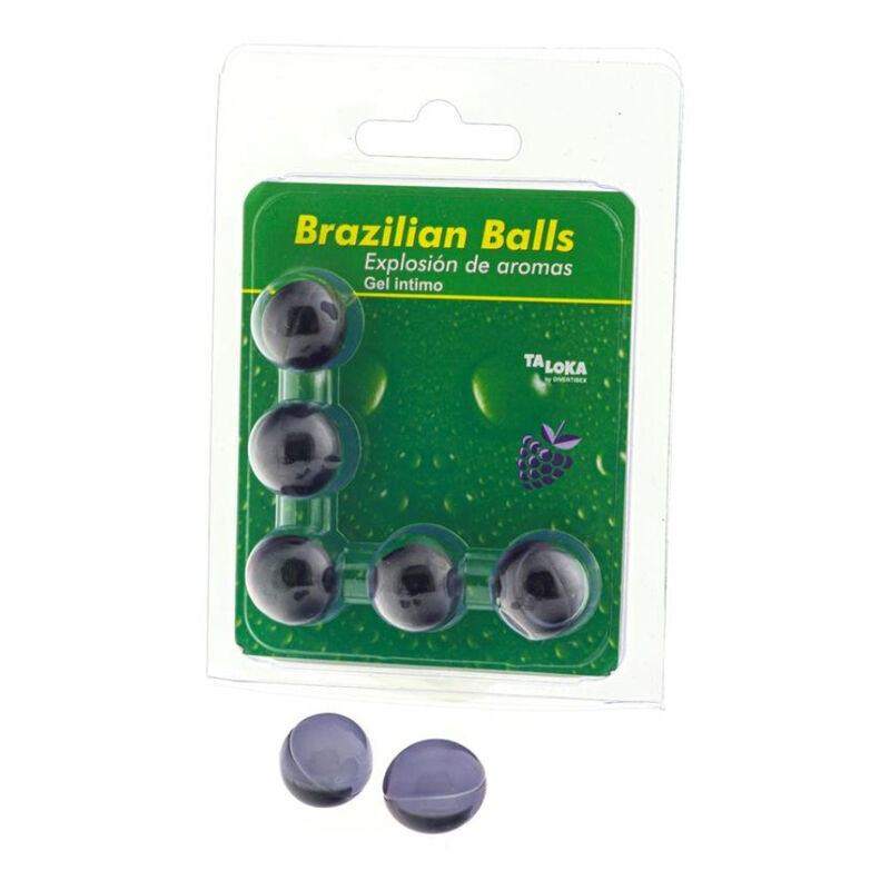 TALOKA - BRAZILIAN BALLS GEL ÍNTIMO FRUTAS DEL BOSQUE 5 BOLAS 3 img 233558 57dfded6cfbe1574075a296fd33e9f2b 1