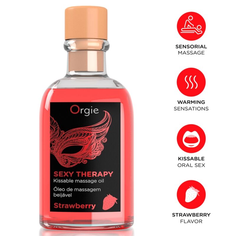 ORGIE - LIPS ACEITE DE MASAJE BESABLE FRESA 100 ML 8 img 233930 becd44d36cb06595c217bdbc6ead4b35 1