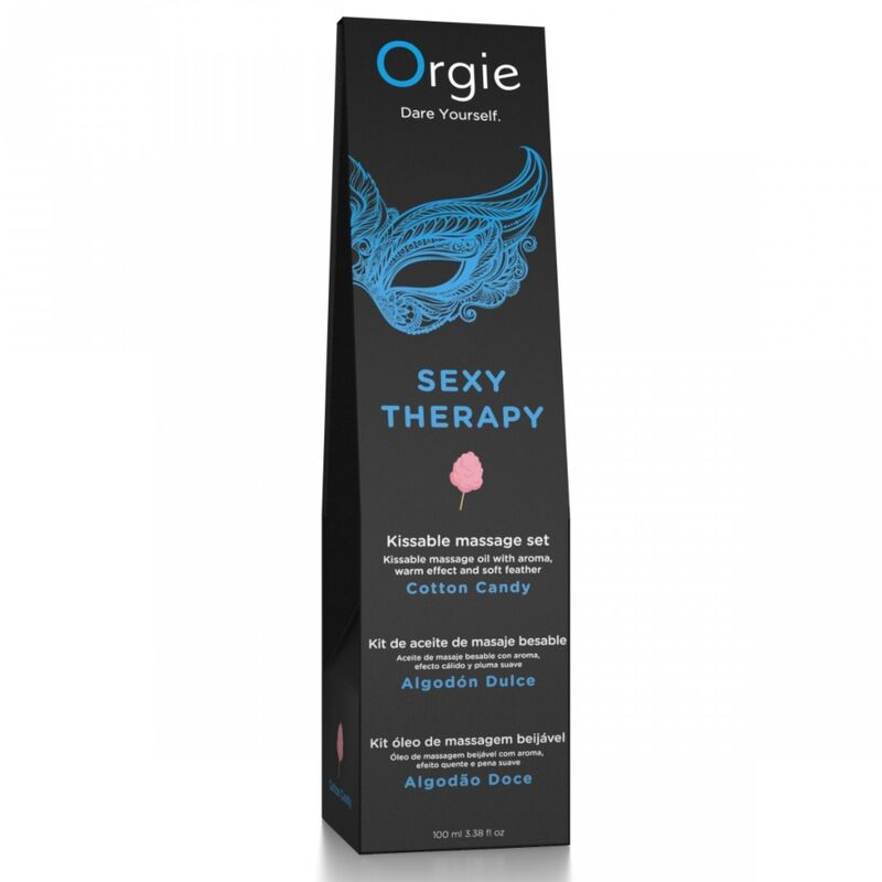 ORGIE - SET DE MASAJE BESABLE ALGODÓN DE AZÚCAR 100 ML 2 ORGIE - SET DE MASAJE BESABLE ALGODÓN DE AZÚCAR 100 ML - Imagen 2