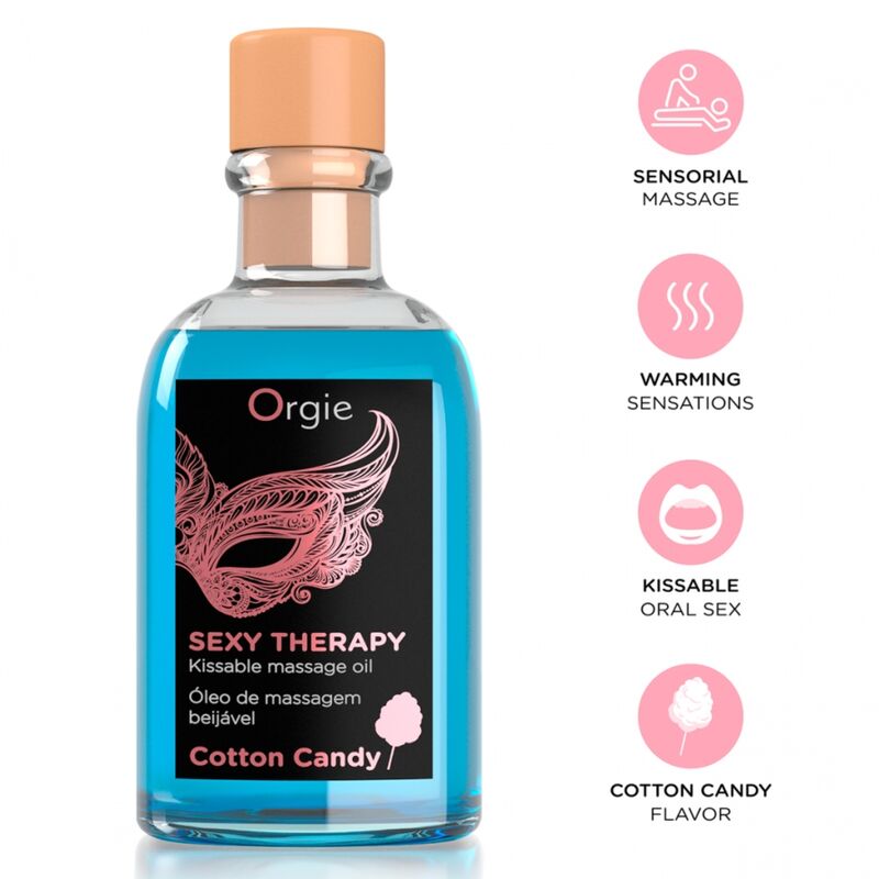 ORGIE - SET DE MASAJE BESABLE ALGODÓN DE AZÚCAR 100 ML 7 img 233962 210e310183cc5947257bb6d697fd5945 1