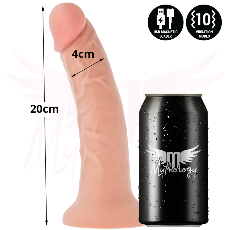 MYTHOLOGY - ASHER ORIGINAL DILDO M - VIBRADOR COMPATIBLE CON WATCHME WIRELESS TECHNOLOGY 4 MYTHOLOGY - ASHER ORIGINAL DILDO M - VIBRADOR COMPATIBLE CON WATCHME WIRELESS TECHNOLOGY - Imagen 4