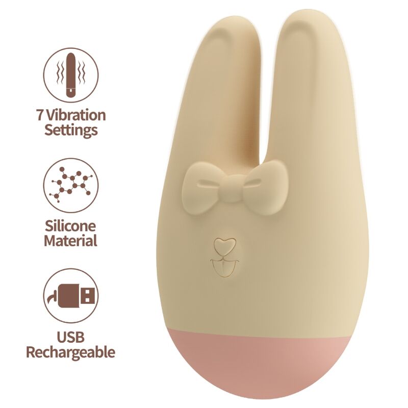 ROMANCE - BUNNY ESTIMULADOR EXTERNO 7 MODOS DE VIBRACIÓN 1 ROMANCE - BUNNY ESTIMULADOR EXTERNO 7 MODOS DE VIBRACIÓN