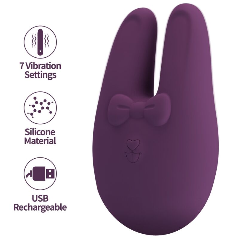 ROMANCE - BUNNY ESTIMULADOR EXTERNO 7 MODOS DE VIBRACIÓN 12 img 234538 679ea2b8cf056cc20f09ecc0441e64a7 1
