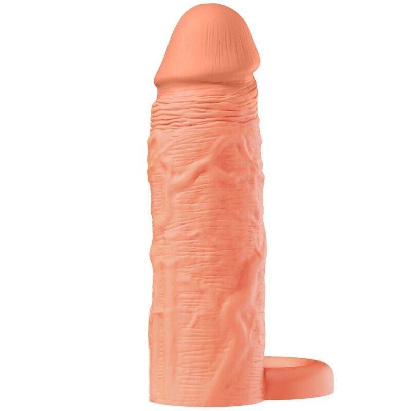 HIDDEN DESIRE - INFERNO FUNDA EXTENSORA DE SILICONA LÍQUIDA CON ANILLO 18 CM Ø 4,5 CM COLOR PIEL 17 img 235428 85f2d2f4e5bd6c049f78790c5a905caa 1