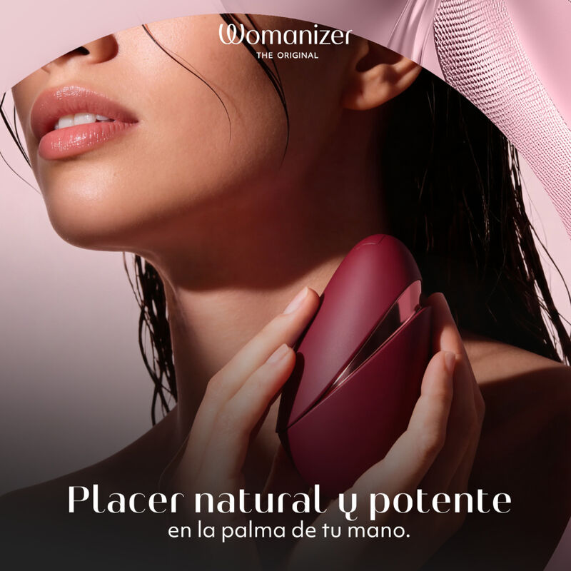 WOMANIZER - NEXT ESTIMULADOR DE CLÍTORIS POR SUCCIÓN 14 NIVELES BURDEOS 2 WOMANIZER - NEXT ESTIMULADOR DE CLÍTORIS POR SUCCIÓN 14 NIVELES BURDEOS - Imagen 2