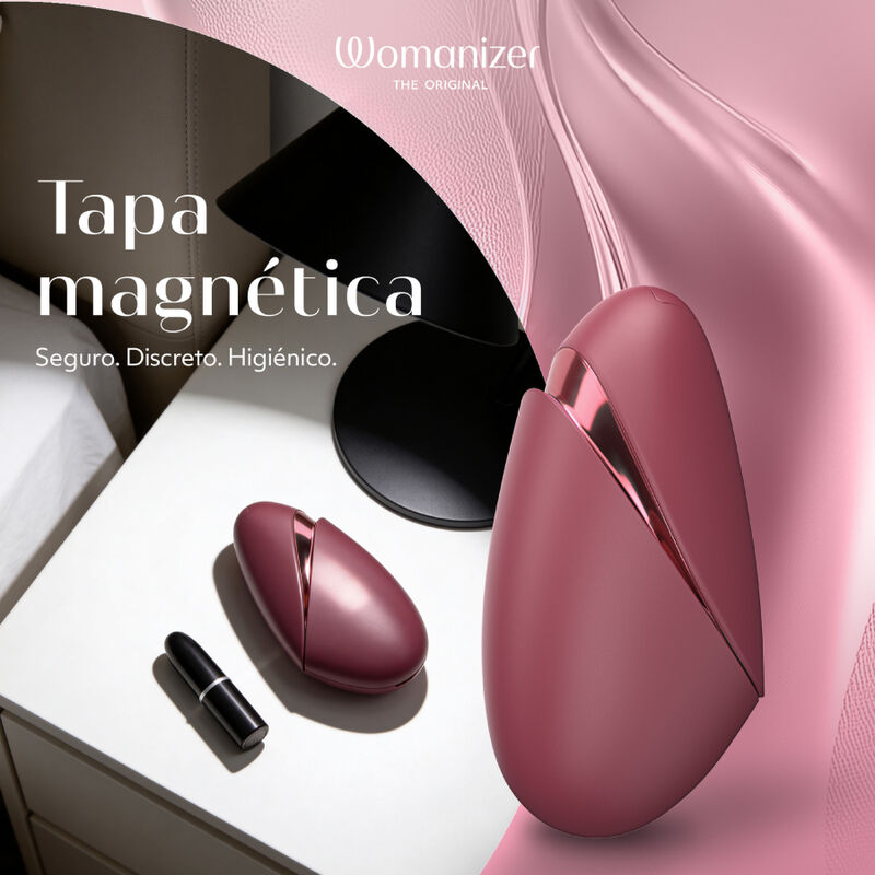 WOMANIZER - NEXT ESTIMULADOR DE CLÍTORIS POR SUCCIÓN 14 NIVELES BURDEOS 3 WOMANIZER - NEXT ESTIMULADOR DE CLÍTORIS POR SUCCIÓN 14 NIVELES BURDEOS - Imagen 3