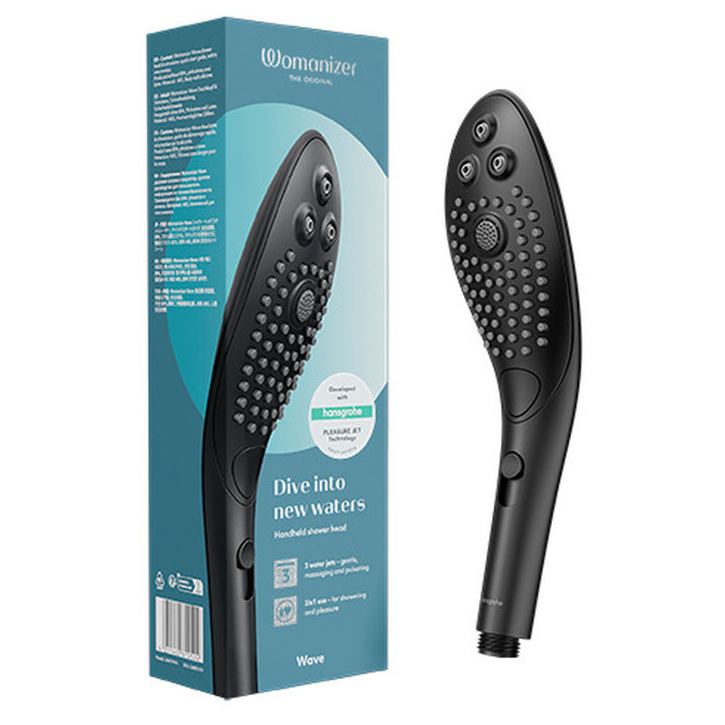 WOMANIZER - WAVE CABEZAL DE DUCHA ESTIMULADOR DE CLITORÍS NEGRO 15 img 236257 a747baa5cef688d36164d70b2da6ae52 1