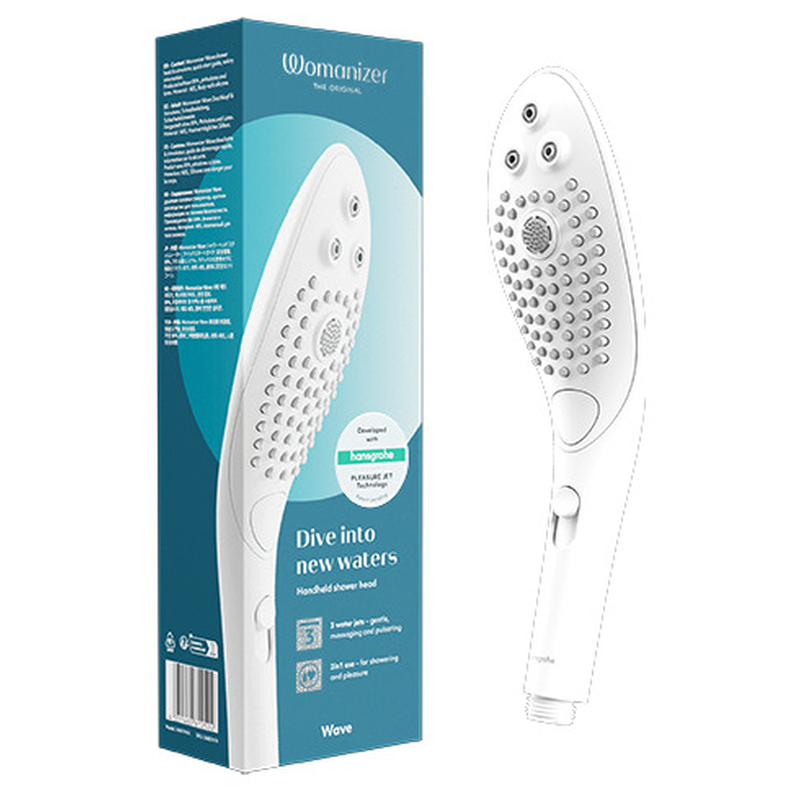 WOMANIZER - WAVE CABEZAL DE DUCHA ESTIMULADOR DE CLITORÍS BLANCO 11 img 236260 61fec6b0d6a6cf89805db14664d2a541 1
