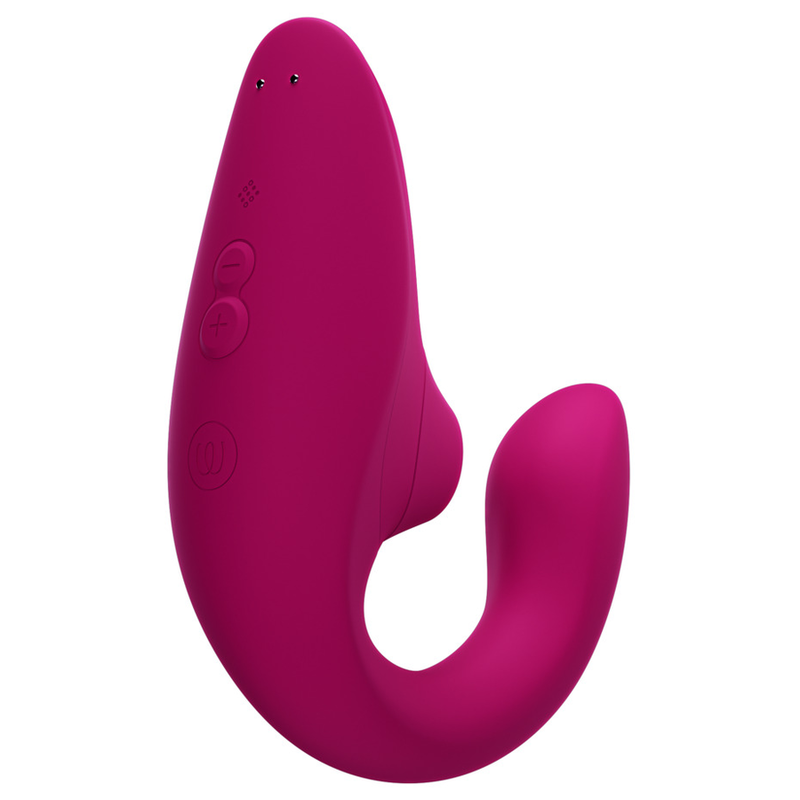 WOMANIZER - BLEND ESTIMULADOR VIBRADOR RABBIT FUCSIA 2 WOMANIZER - BLEND ESTIMULADOR VIBRADOR RABBIT FUCSIA - Imagen 2