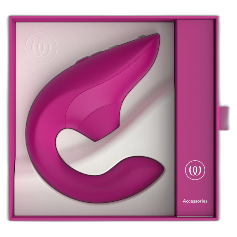 WOMANIZER - BLEND ESTIMULADOR VIBRADOR RABBIT FUCSIA 4 WOMANIZER - BLEND ESTIMULADOR VIBRADOR RABBIT FUCSIA - Imagen 4