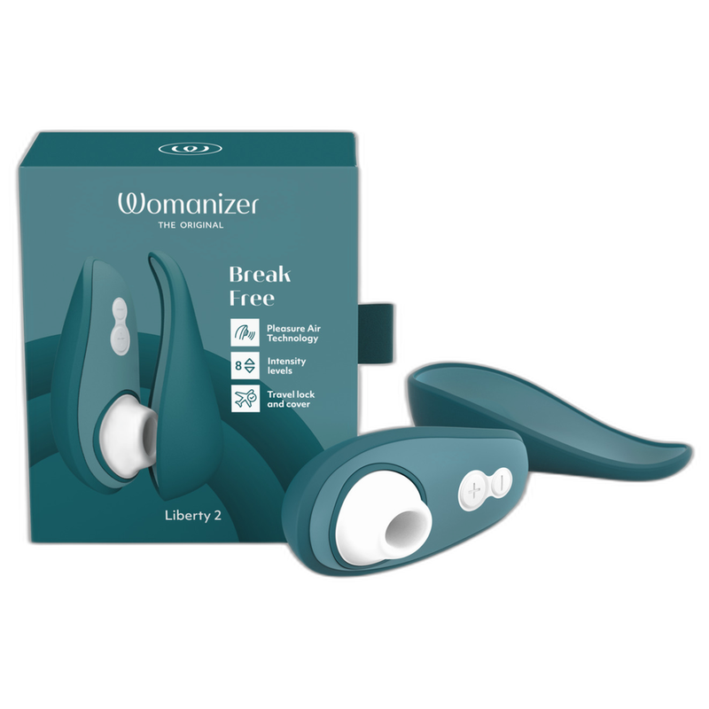 WOMANIZER - LIBERTY 2 ESTIMULADOR & SUCCIONADOR CLITORIS VERDE CLARO 14 WOMANIZER - LIBERTY 2 ESTIMULADOR & SUCCIONADOR CLITORIS VERDE CLARO - Imagen 15
