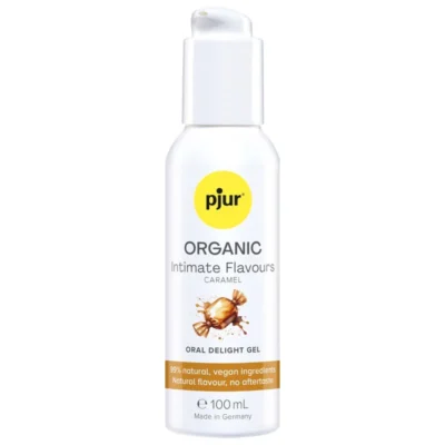 PJUR – ORGANIC INTIMATE FLAVOURS GEL ÍNTIMO ORAL SABOR CARAMELO 100 ML
