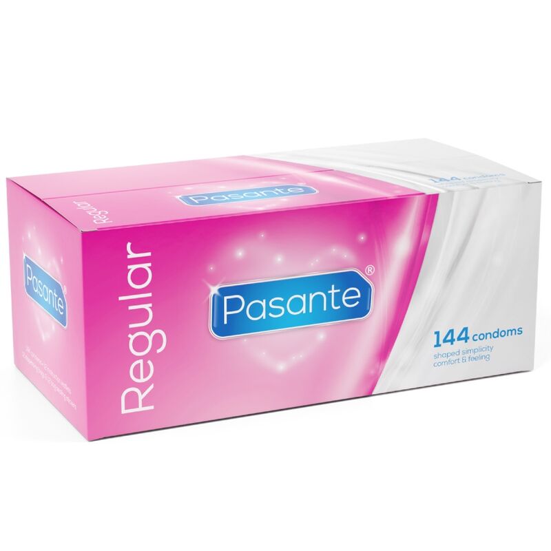 PASANTE – CONDOM GAMA REGULAR 144 UNIDADES