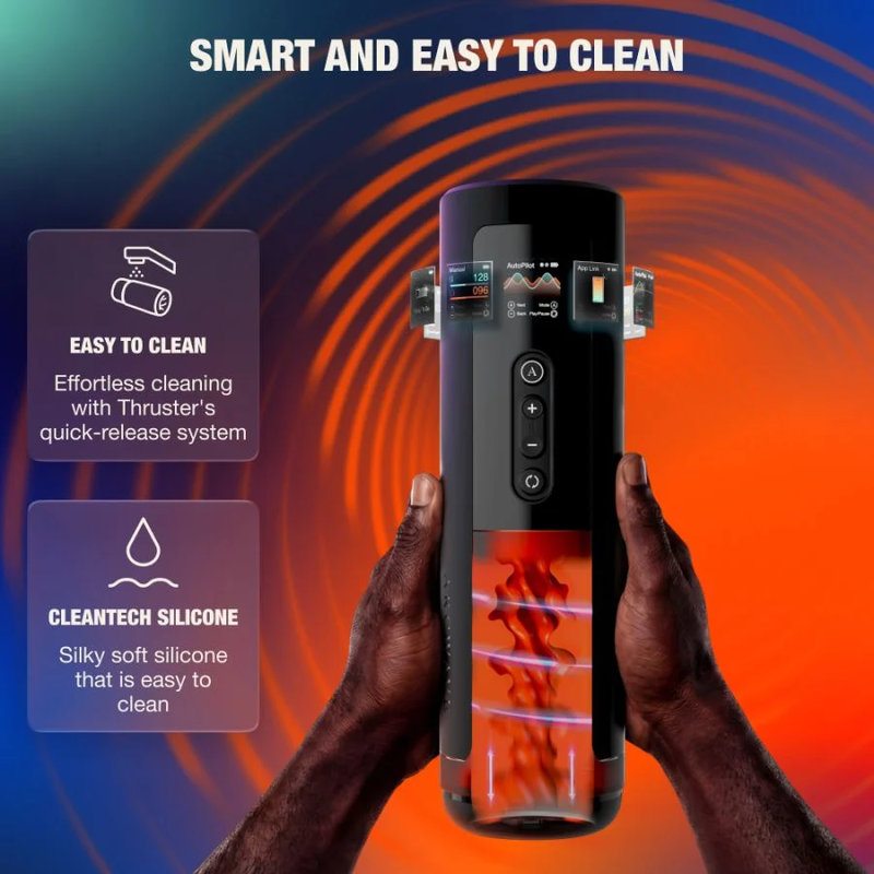 ARCWAVE - THRUSTER MASTURBADOR MASCULINO AUTOMÁTICO CON VAIVÉN, ROTACIÓN Y CONTROL 9 ARCWAVE - THRUSTER MASTURBADOR MASCULINO AUTOMÁTICO CON VAIVÉN, ROTACIÓN Y CONTROL - Imagen 9