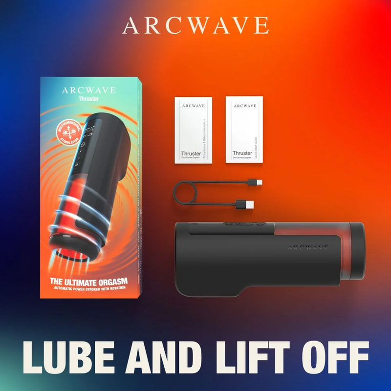 ARCWAVE - THRUSTER MASTURBADOR MASCULINO AUTOMÁTICO CON VAIVÉN, ROTACIÓN Y CONTROL 12 ARCWAVE - THRUSTER MASTURBADOR MASCULINO AUTOMÁTICO CON VAIVÉN, ROTACIÓN Y CONTROL - Imagen 12