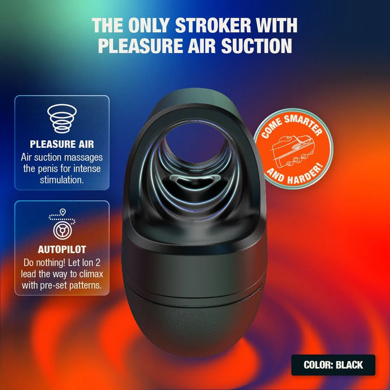 ARCWAVE - ION 2 MASTURBADOR MASCULINO CON ESTIMULACIÓN POR ONDAS DE AIRE NEGRO 2 ARCWAVE - ION 2 MASTURBADOR MASCULINO CON ESTIMULACIÓN POR ONDAS DE AIRE NEGRO - Imagen 2