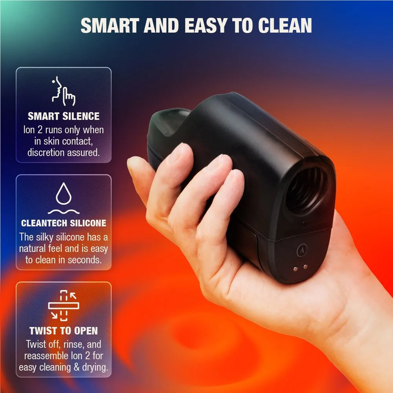ARCWAVE - ION 2 MASTURBADOR MASCULINO CON ESTIMULACIÓN POR ONDAS DE AIRE NEGRO 8 ARCWAVE - ION 2 MASTURBADOR MASCULINO CON ESTIMULACIÓN POR ONDAS DE AIRE NEGRO - Imagen 8
