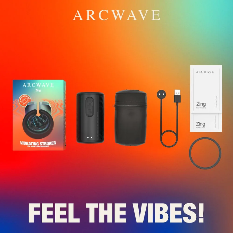 ARCWAVE - ZING MASTURBADOR MASCULINO VIBRADOR CON DOBLE MOTOR NEGRO 8 ARCWAVE - ZING MASTURBADOR MASCULINO VIBRADOR CON DOBLE MOTOR NEGRO - Imagen 8