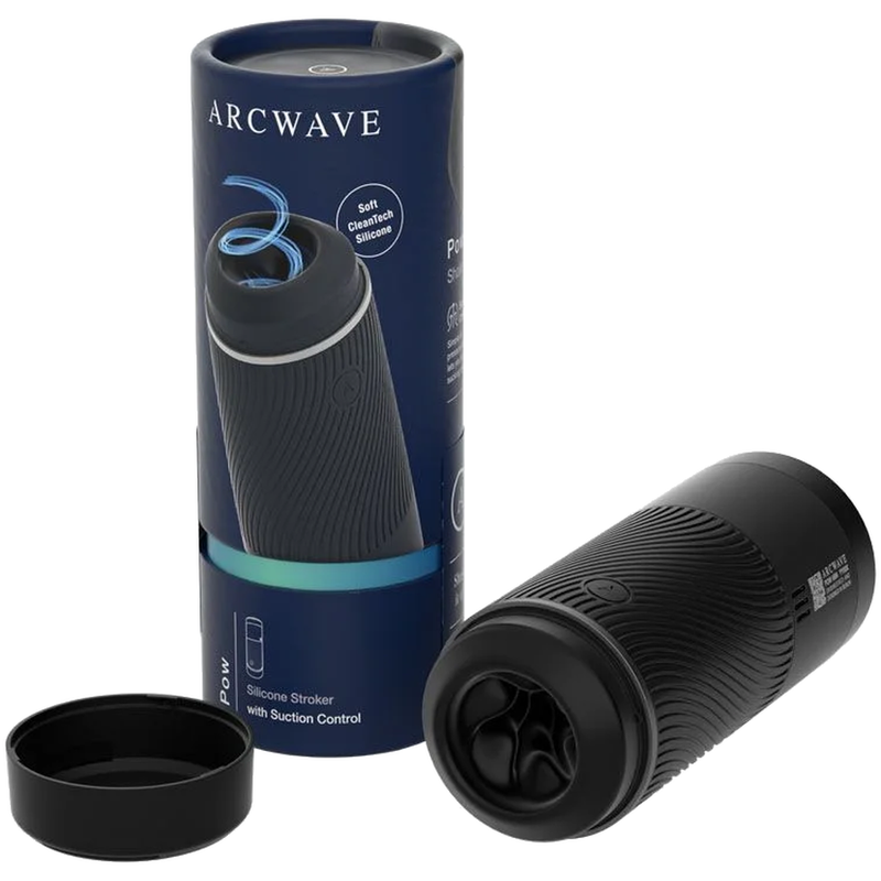 ARCWAVE - POW MASTURBADOR MANUAL CON CONTROL DE SUCCIÓN NEGRO 3 ARCWAVE - POW MASTURBADOR MANUAL CON CONTROL DE SUCCIÓN NEGRO - Imagen 3