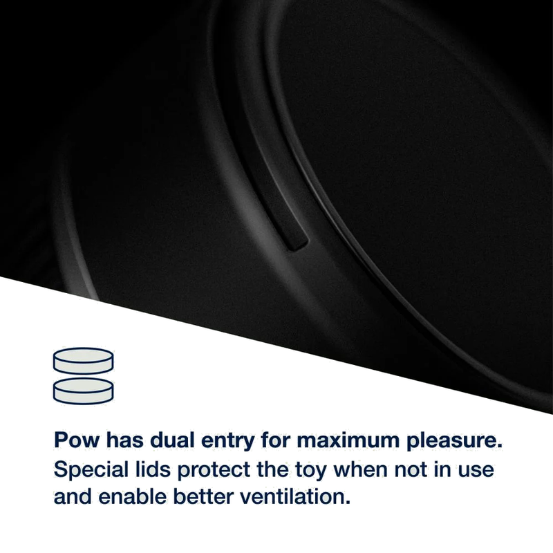 ARCWAVE - POW MASTURBADOR MANUAL CON CONTROL DE SUCCIÓN NEGRO 4 ARCWAVE - POW MASTURBADOR MANUAL CON CONTROL DE SUCCIÓN NEGRO - Imagen 4