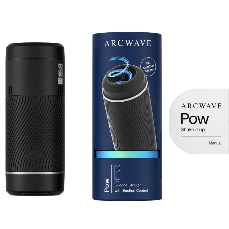 ARCWAVE - POW MASTURBADOR MANUAL CON CONTROL DE SUCCIÓN NEGRO 9 ARCWAVE - POW MASTURBADOR MANUAL CON CONTROL DE SUCCIÓN NEGRO - Imagen 9