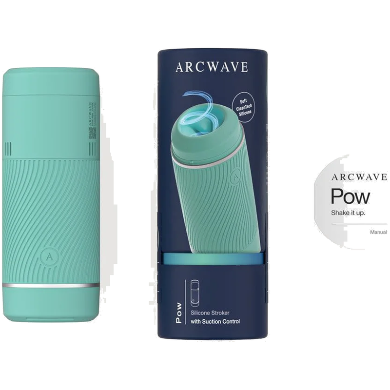 ARCWAVE - POW MASTURBADOR MANUAL CON CONTROL DE SUCCIÓN COLOR MENTA 4 ARCWAVE - POW MASTURBADOR MANUAL CON CONTROL DE SUCCIÓN COLOR MENTA - Imagen 4