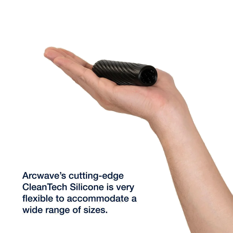 ARCWAVE - GHOST MASTURBADOR REVERSIBLE DE SILICONA NEGRO 2 ARCWAVE - GHOST MASTURBADOR REVERSIBLE DE SILICONA NEGRO - Imagen 2