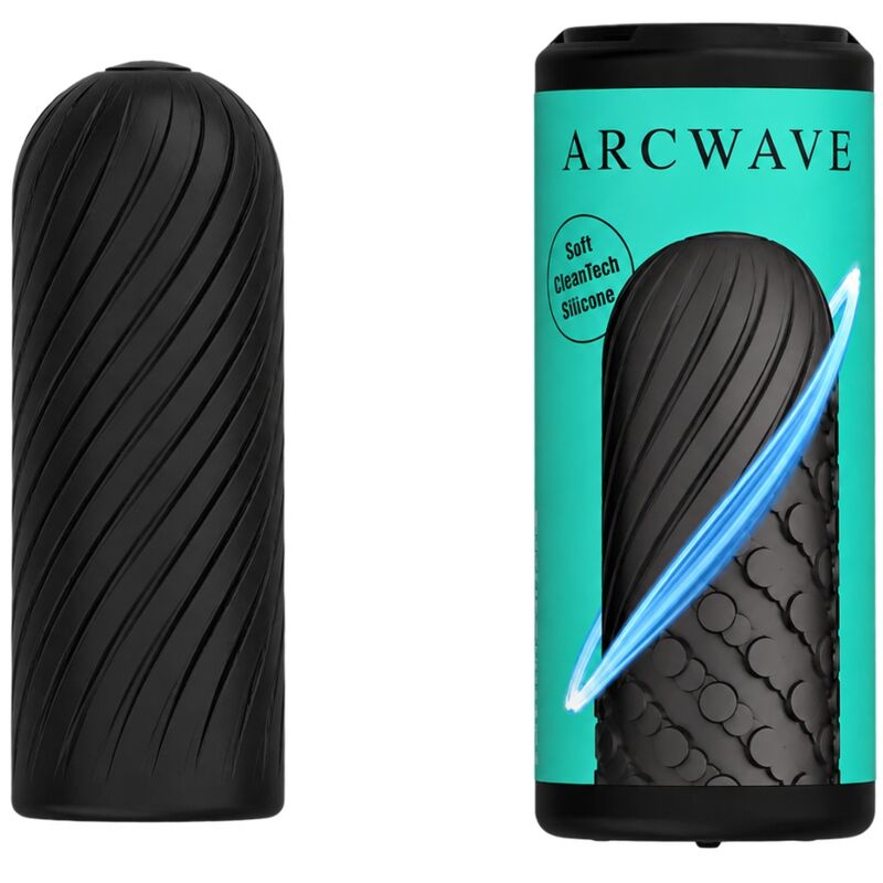 ARCWAVE - GHOST MASTURBADOR REVERSIBLE DE SILICONA NEGRO 4 ARCWAVE - GHOST MASTURBADOR REVERSIBLE DE SILICONA NEGRO - Imagen 4