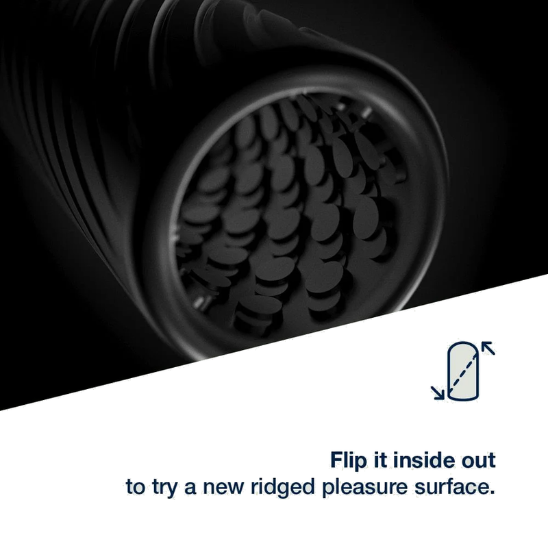 ARCWAVE - GHOST MASTURBADOR REVERSIBLE DE SILICONA NEGRO 7 ARCWAVE - GHOST MASTURBADOR REVERSIBLE DE SILICONA NEGRO - Imagen 7