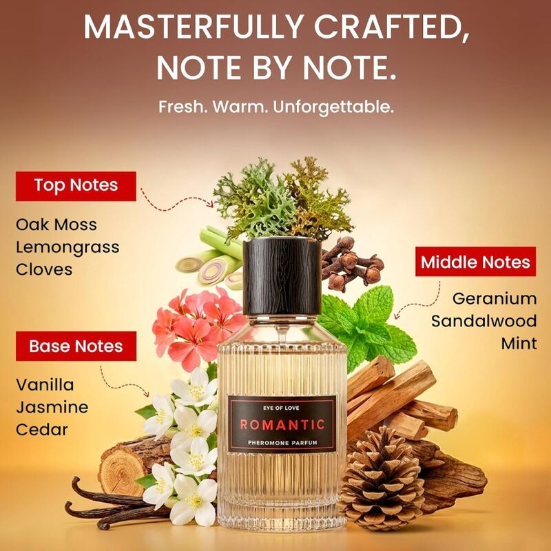 EYE OF LOVE - EOL PHR PERFUME DELUXE 50 ML - ROMANTIC 3 EYE OF LOVE - EOL PHR PERFUME DELUXE 50 ML - ROMANTIC - Imagen 3