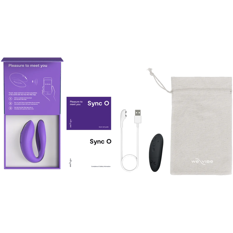 WE-VIBE - SYNC O VIBRADOR PARA PAREJAS CON ESTIMULACIÓN ENVOLVENTE PÚRPURA CLARO 10 WE-VIBE - SYNC O VIBRADOR PARA PAREJAS CON ESTIMULACIÓN ENVOLVENTE PÚRPURA CLARO - Imagen 10