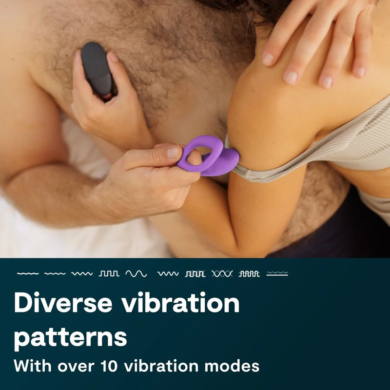 WE-VIBE - SYNC O VIBRADOR PARA PAREJAS CON ESTIMULACIÓN ENVOLVENTE PÚRPURA CLARO 11 WE-VIBE - SYNC O VIBRADOR PARA PAREJAS CON ESTIMULACIÓN ENVOLVENTE PÚRPURA CLARO - Imagen 11