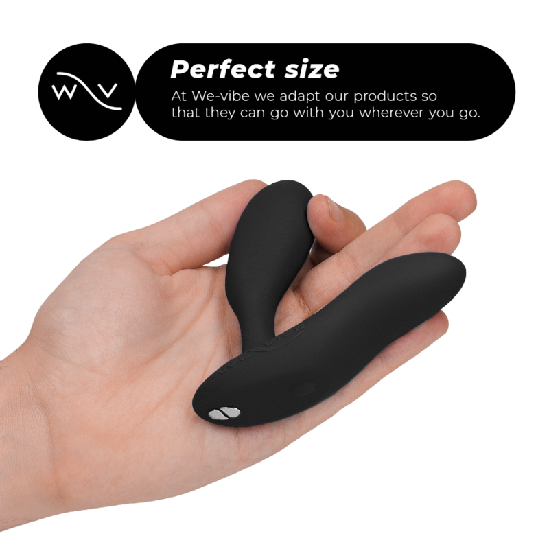 WE-VIBE - VECTOR+ MASAJEADOR DE PRÓSTATA NEGRO CONTROL REMOTO 2 WE-VIBE - VECTOR+ MASAJEADOR DE PRÓSTATA NEGRO CONTROL REMOTO - Imagen 2