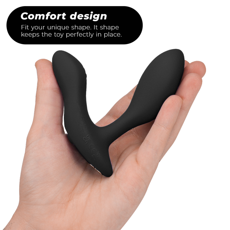 WE-VIBE - VECTOR+ MASAJEADOR DE PRÓSTATA NEGRO CONTROL REMOTO 3 WE-VIBE - VECTOR+ MASAJEADOR DE PRÓSTATA NEGRO CONTROL REMOTO - Imagen 3