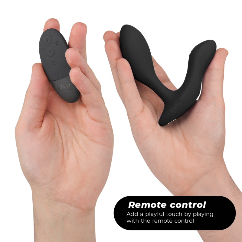 WE-VIBE - VECTOR+ MASAJEADOR DE PRÓSTATA NEGRO CONTROL REMOTO 4 WE-VIBE - VECTOR+ MASAJEADOR DE PRÓSTATA NEGRO CONTROL REMOTO - Imagen 4