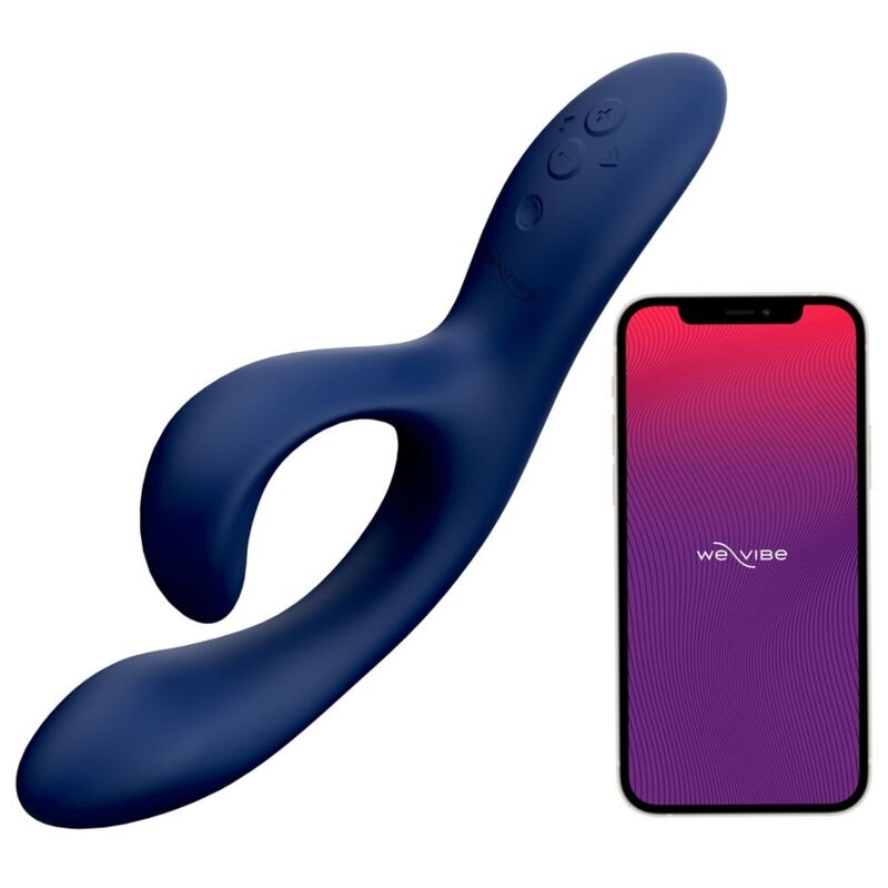 WE-VIBE - NOVA 3 VIBRADOR RABBIT AZUL MEDIANOCHE 4 WE-VIBE - NOVA 3 VIBRADOR RABBIT AZUL MEDIANOCHE - Imagen 4