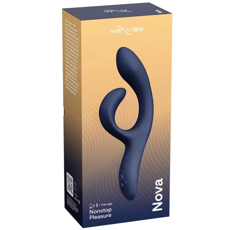 WE-VIBE - NOVA 3 VIBRADOR RABBIT AZUL MEDIANOCHE 5 WE-VIBE - NOVA 3 VIBRADOR RABBIT AZUL MEDIANOCHE - Imagen 5