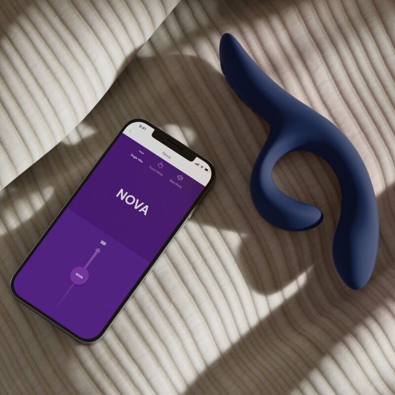 WE-VIBE - NOVA 3 VIBRADOR RABBIT AZUL MEDIANOCHE 11 WE-VIBE - NOVA 3 VIBRADOR RABBIT AZUL MEDIANOCHE - Imagen 11