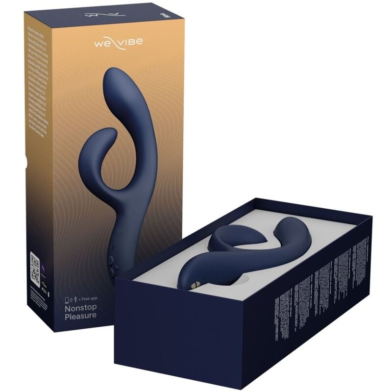 WE-VIBE - NOVA 3 VIBRADOR RABBIT AZUL MEDIANOCHE 12 WE-VIBE - NOVA 3 VIBRADOR RABBIT AZUL MEDIANOCHE - Imagen 12