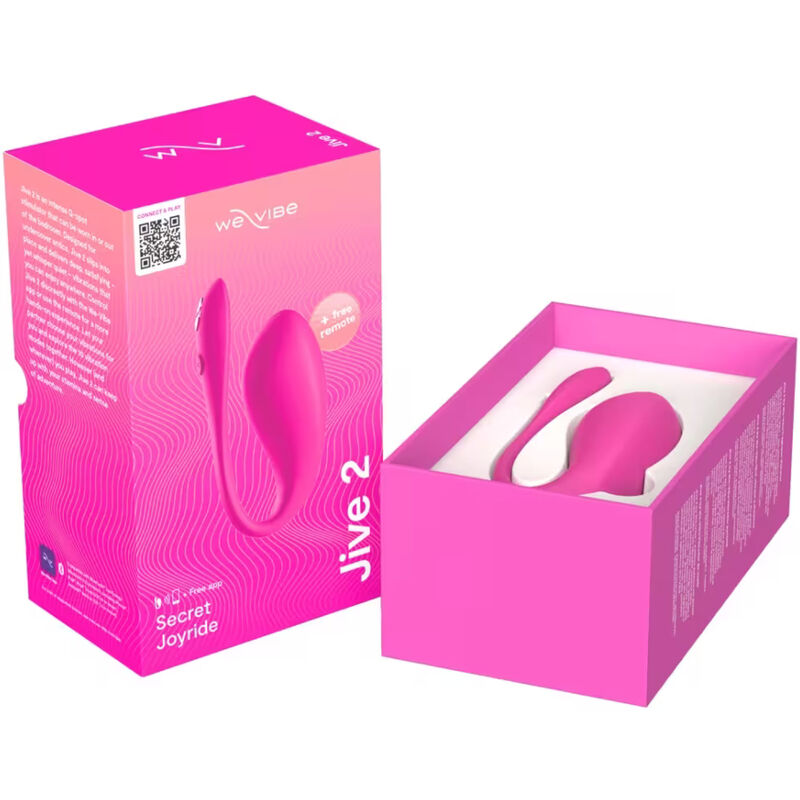 WE-VIBE - JIVE 2 VIBRADOR HUEVO PONIBLE ROSA ELÉCTRICO 16 WE-VIBE - JIVE 2 VIBRADOR HUEVO PONIBLE ROSA ELÉCTRICO - Imagen 16
