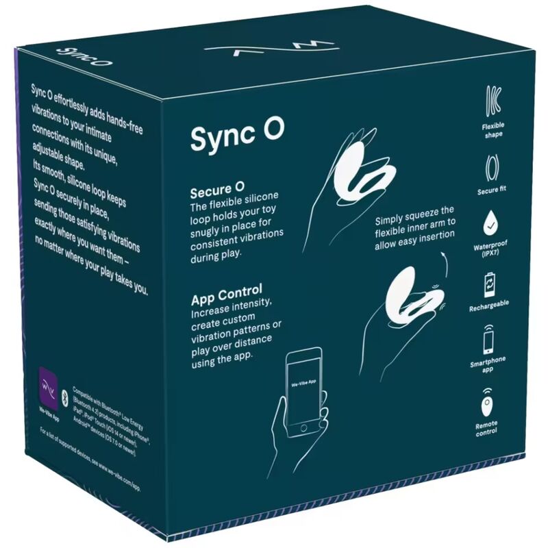 WE-VIBE - SYNC O VIBRADOR FLEXIBLE CONTROL REMOTO VERDE OSCURO 11 WE-VIBE - SYNC O VIBRADOR FLEXIBLE CONTROL REMOTO VERDE OSCURO - Imagen 11