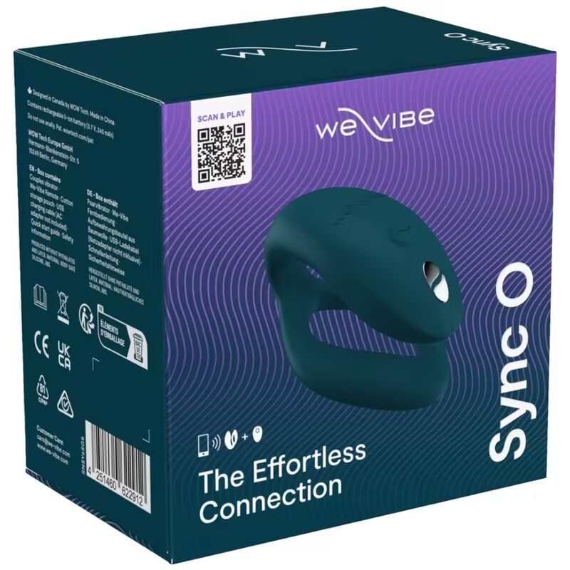 WE-VIBE - SYNC O VIBRADOR FLEXIBLE CONTROL REMOTO VERDE OSCURO 2 WE-VIBE - SYNC O VIBRADOR FLEXIBLE CONTROL REMOTO VERDE OSCURO - Imagen 2