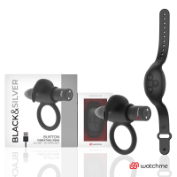 BLACKSILVER - BURTON CONTROL REMOTO COCKRING WATCHME · BLACKSILVER · Anillos con Vibración