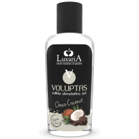 INTIMATELINE LUXURIA - VOLUPTAS GEL MASAJE COMESTIBLE EFECTO CALOR - COCO Y CREMA 100 ML · INTIMATELINE · MASAJE EFECTO CALOR