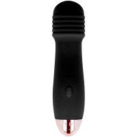 DOLCE VITA - VIBRADOR RECARGABLE TRES NEGRO 7 VELOCIDADES · DOLCE VITA · Para Clítoris